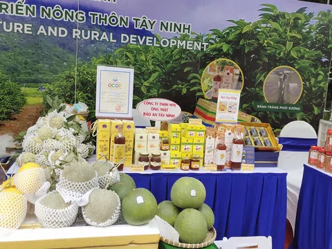 Nhiều sản phẩm OCOP hiện diện trong "Ngày Tây Ninh tại Hà Nội"