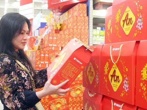 Thị trường giỏ quà Tết ưu thế hàng Việt, dự kiến sức mua tăng hơn 10%