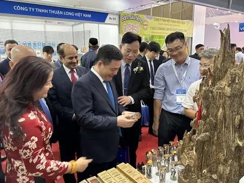 Hàng ngoại chen chân với hàng Việt tại Vietnam Expo 2024