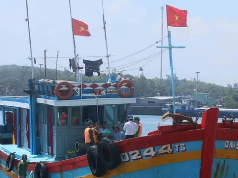 Đội tàu lớn nhất Quảng Nam quyết gỡ "thẻ vàng" IUU đảm bảo làm ăn bền vững trên biển
