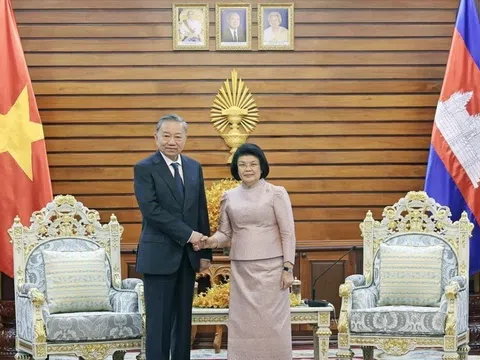 Việt Nam-Campuchia đẩy mạnh hợp tác và kết nối kinh tế, hướng tới mục tiêu kim ngạch thương mại 20 tỷ USD