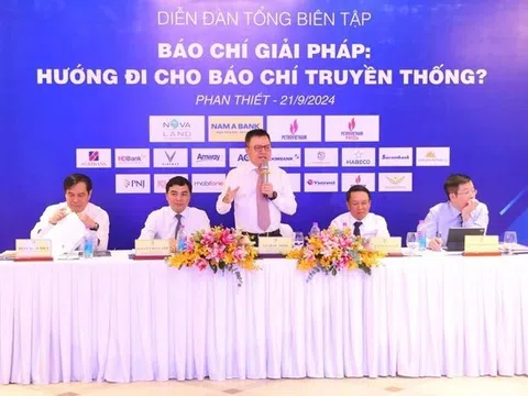 Gần 100 Tổng Biên tập cùng bàn thảo 'báo chí giải pháp' giúp báo chí chính thống khẳng định vị thế