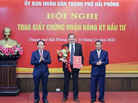 Thành phố Hải Phòng có thêm 12 dự án FDI, tổng vốn 1,8 tỷ USD, khẳng định là điểm đến hấp dẫn của nhà đầu tư quốc tế