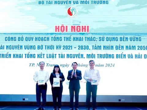 Công bố Quy hoạch tổng thể khai thác, sử dụng bền vững tài nguyên vùng bờ thời kỳ 2021 - 2030, tầm nhìn đến năm 2050