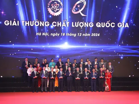 Giải thưởng Chất lượng Quốc gia tôn vinh doanh nghiệp vượt khó sáng tạo vì sự phát triển kinh tế đất nước