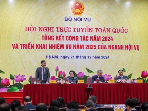 Bộ Nội vụ: Cơ bản hoàn thành đề án tinh gọn bộ máy trình Bộ Chính trị