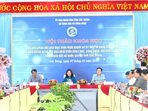 Khoa học, công nghệ, đổi mới sáng tạo và chuyển đổi số là đột phá để Sóc Trăng phát triển nhanh và bền vững