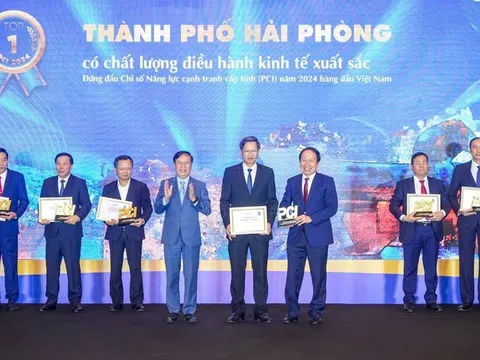 Hải Phòng lần đầu tiên vượt lên dẫn đầu xếp hạng năng lực cạnh tranh cấp tỉnh PCI 2024