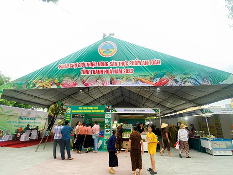 Thí điểm “Phiên chợ thực phẩm an toàn” tại Thanh Hóa
