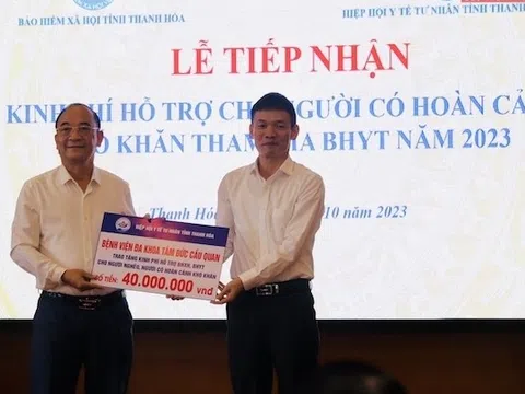 Thanh Hóa: Hỗ trợ gần 10.000 thẻ BHYT cho người có hoàn cảnh khó khăn