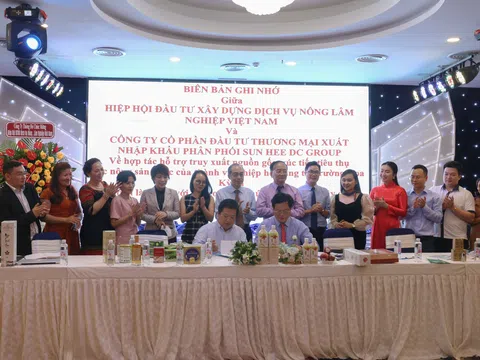 Hiệp hội Đầu tư Xây Dựng Dịch vụ Nông Lâm nghiệp Việt Nam hợp tác cùng Sun Hee Group