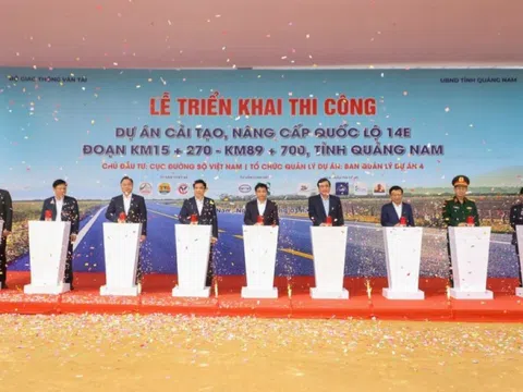 Quảng Nam: Triển khai thi công Dự án cải tạo, nâng cấp Quốc lộ 14E