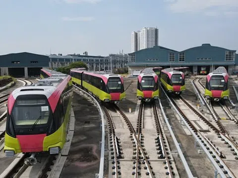 Đường sắt Nhổn - ga Hà Nội: Dự kiến khai thác thương mại vào quý II/2024
