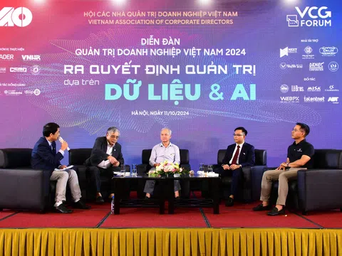 VCG Forum 2024: Doanh nghiệp với việc quyết định quản trị dựa trên dữ liệu và trí tuệ nhân tạo