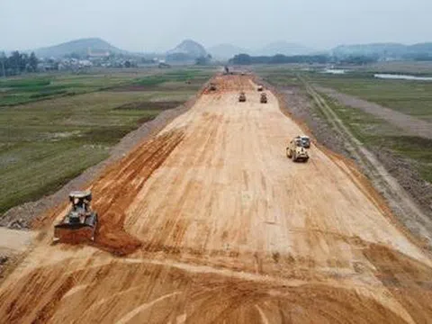 Dự án đường cao tốc Bắc – Nam đoạn qua Nghệ An cơ bản hoàn thành công tác giải phóng mặt bằng