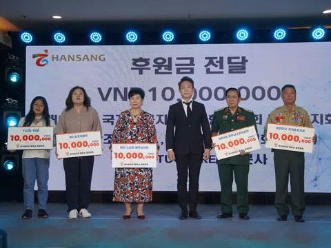 Cộng đồng doanh nghiệp Hàn Quốc tại Việt Nam chung tay giúp đỡ nạn nhân chất độc da cam