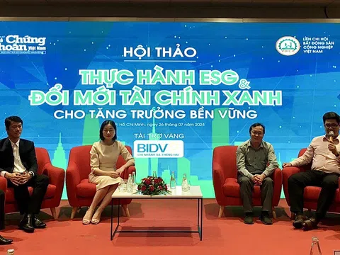 Hội thảo "Thực hành ESG và đổi mới tài chính xanh" – Chia sẻ kinh nghiệm, thúc đẩy chuyển đổi xanh cho doanh nghiệp Việt Nam