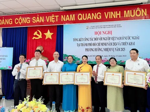 TP.HCM tổng kết công tác kiều bào 2024, tăng cường kết nối phát huy nguồn lực của người Việt Nam ở nước ngoài