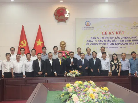 Bình Thuận và Sun Group thiết lập quan hệ đối tác chiến lược trong lĩnh vực đầu tư và phát triển