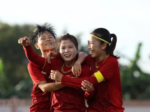 Đội tuyển nữ Việt Nam giành vé vào tứ kết Asian Women’s Cup 2022