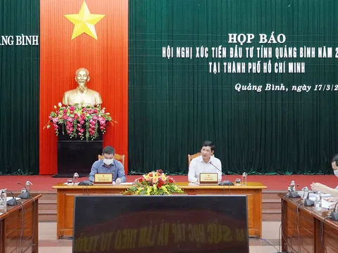 Quảng Bình: Họp báo thông tin về Hội nghị Xúc tiến đầu tư năm 2022