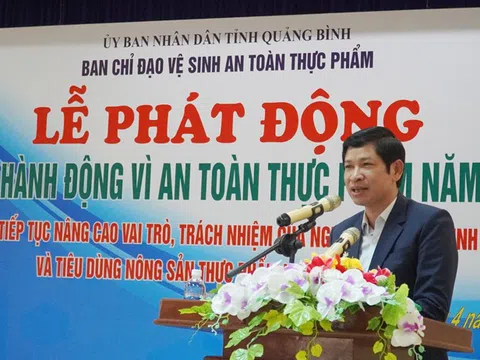 Quảng Bình: Phát động "Tháng hành động vì an toàn thực phẩm"