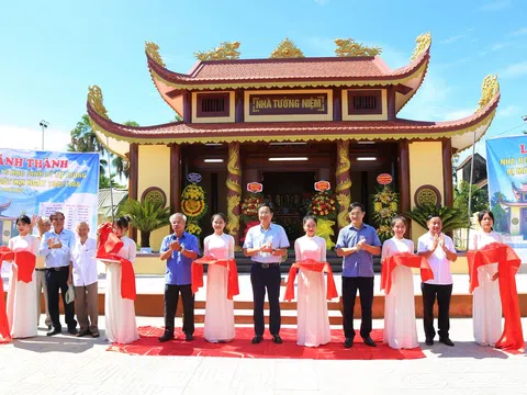 Hà Tĩnh: Khánh thành nhà tưởng niệm tại Di tích chứng tích tội ác chiến tranh Trường cấp III Lý Tự Trọng