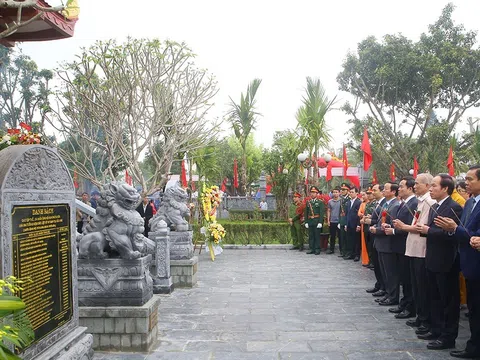 Hà Tĩnh khánh thành công trình tu bổ Khu di tích lịch sử Cầu Nhe