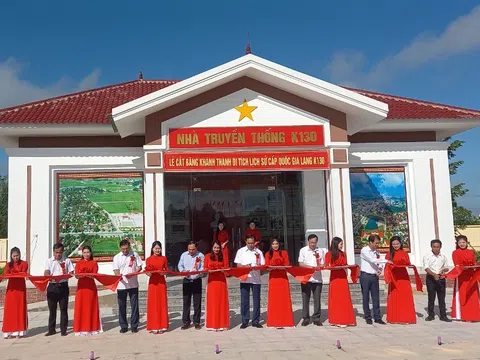 Hà Tĩnh: Khánh thành Di tích lịch sử cấp quốc gia Làng K130