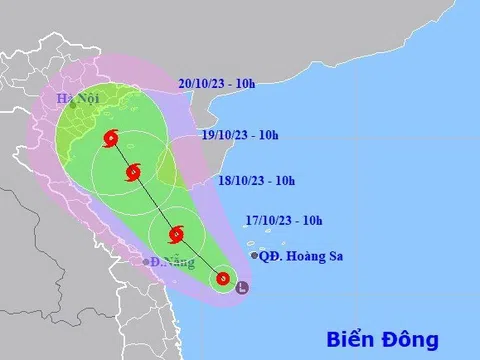 Công điện chỉ đạo ứng phó với vùng áp thấp có khả năng mạnh thêm