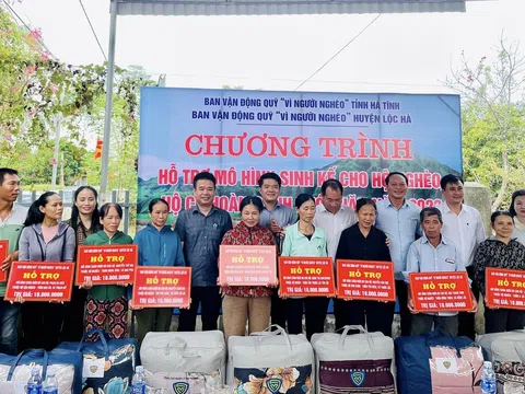 Hà Tĩnh: Vận động hơn 157 tỷ đồng ủng hộ người nghèo