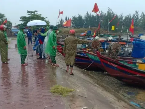 Hà Tĩnh: Ra công điện khẩn ứng phó áp thấp khả năng mạnh lên thành bão và tình hình mưa lũ