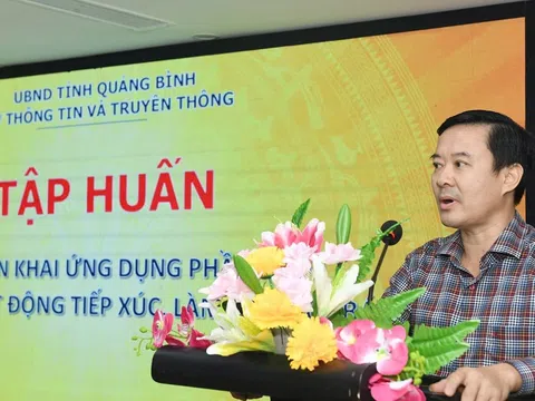 Quảng Bình: Tập huấn ứng dụng phần mềm quản lý thông tin báo chí cho đội ngũ người làm báo