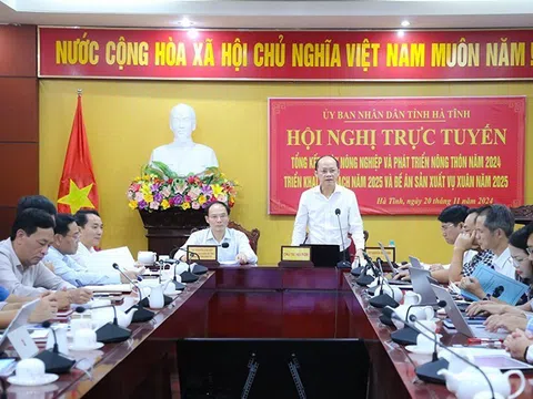 Hà Tĩnh: Triển khai kế hoạch sản xuất nông nghiệp và đề án sản xuất vụ xuân 2025