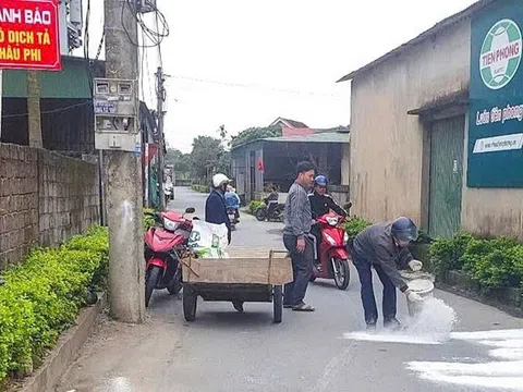 Hà Tĩnh: Triển khai khẩn cấp các biện pháp phòng, chống dịch bệnh nguy hiểm trên vật nuôi