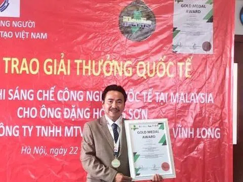 Thêm một sản phẩm lao động sáng tạo của người Việt Nam được quốc tế công nhận