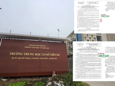 Bắc Ninh: Gói thầu hàng trăm tỷ đồng tại Trường THCS Tiên Du có phần cho nhà thầu “quen mặt”