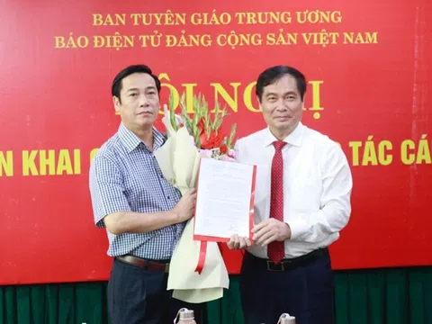 Từ 1/7 Nhà báo Nguyễn Công Dũng phụ trách Báo điện tử Đảng Cộng sản Việt Nam 