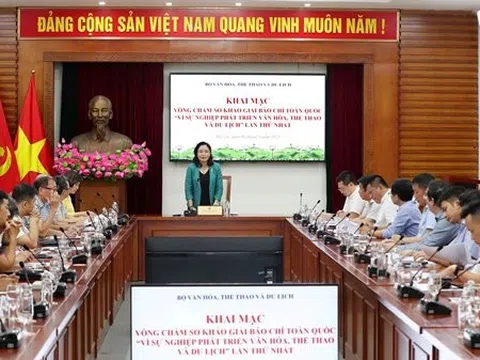 Vòng sơ khảo Giải Báo chí toàn quốc Vì sự nghiệp phát triển Văn hóa, Thể thao và Du lịch lần thứ Nhất