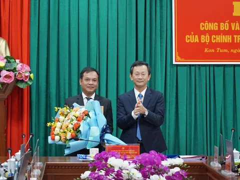 Kon Tum có tân Phó Bí thư Tỉnh ủy