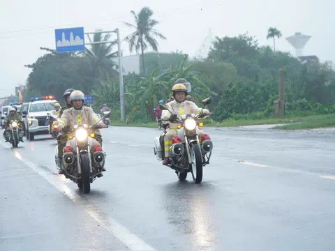 Quảng Ngãi: Công an huyện Mộ Đức ra quân cao điểm đảm bảo an ninh, trật tự và an toàn giao thông dịp Tết Ất Tỵ 2025