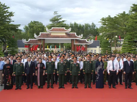 Quảng Ngãi:Dâng hương tưởng niệm Chiến sĩ Ba Gia – Khắc ghi một thời hào hùng