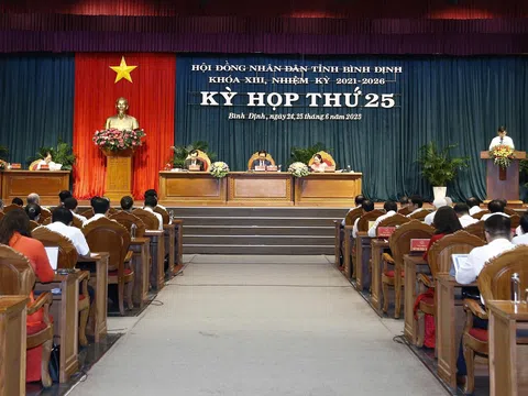 Kỳ họp thứ 25 HĐND tỉnh Bình Định: Tổng kết nhiệm kỳ, bàn giải pháp phát triển kinh tế - xã hội