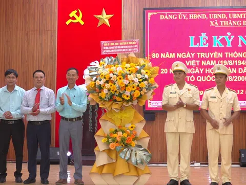 Đà Nẵng: Thăng Điền kỷ niệm 80 năm Ngày truyền thống lực lượng Công an Nhân dân