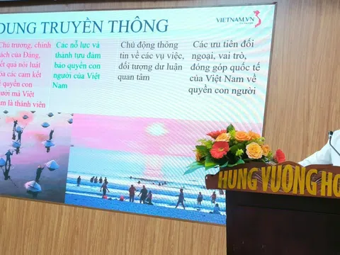 Quảng Ngãi tập huấn kỹ năng truyền thông về quyền con người năm 2025