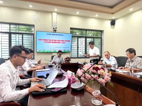 Sẵn sàng cho Hội chợ Công thương và OCOP Quảng Ngãi 2025