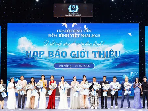 Khởi động cuộc thi Hoa hậu Sinh viên Hòa bình Việt Nam 2025 với thông điệp “viết tiếp câu chuyện hòa bình”