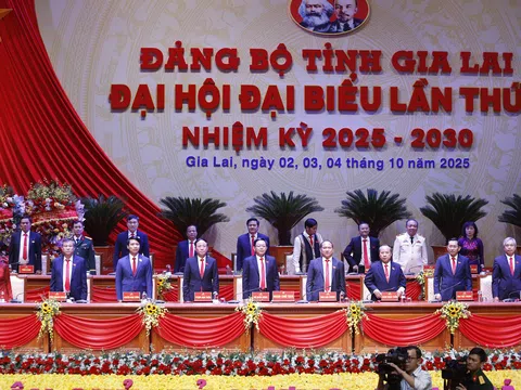 Khai mạc Đại hội Đảng bộ tỉnh Gia Lai lần thứ I, nhiệm kỳ 2025 - 2030