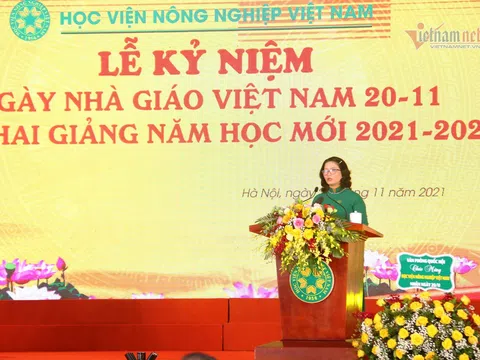 Chủ tịch nước dự khai giảng Học viện Nông nghiệp Việt Nam