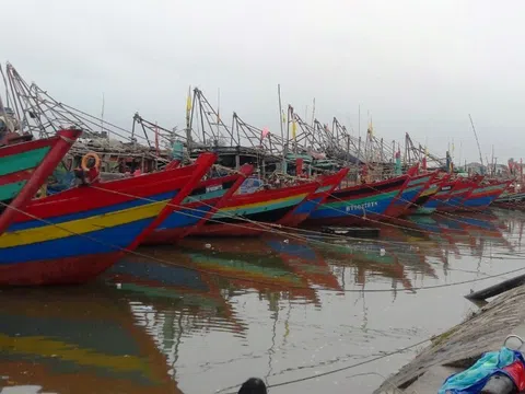 Hà Tĩnh: Nhiều tàu, thuyền đã vào các âu thuyền để tránh trú bão số 9